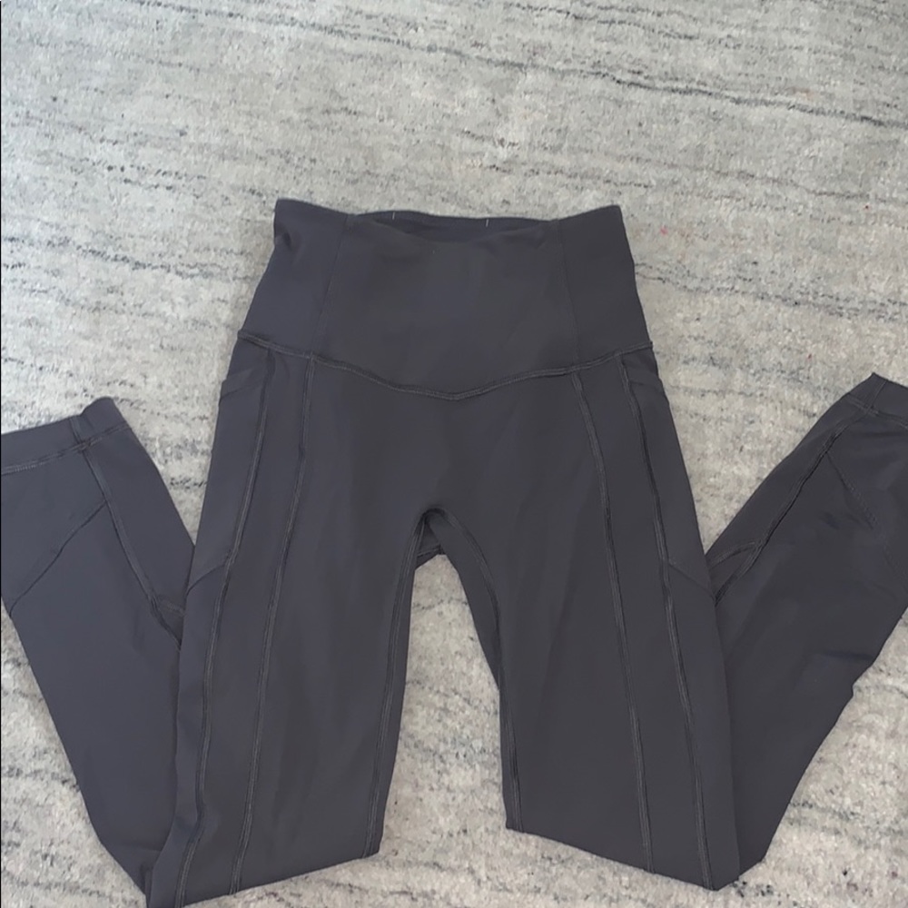 Lululemon discontinued gray leggings